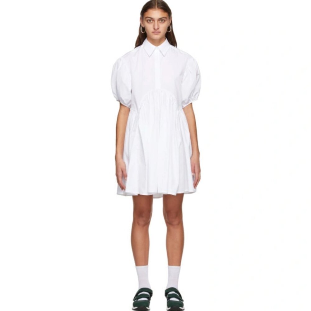 CECILIE BAHNSEN White Esther Dress